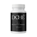 DCHÉ Delta-9 THC Gummies bottle front — vegan full spectrum hemp-derived gummies for relaxation and mood