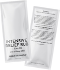 DCHÉ Travel Intensive Relief Cream 6-pack 0.5oz — TSA-friendly CBD cream for on-the-go pain relief