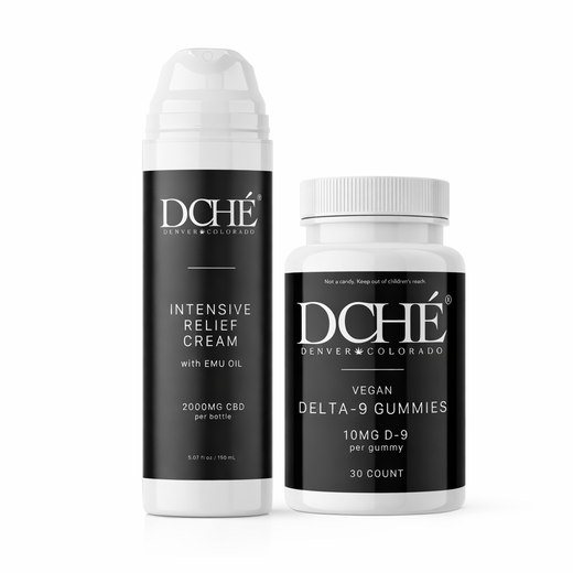 DCHÉ Wellness Bundle — Relief Cream + Delta-9 Gummies